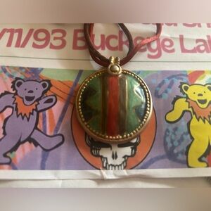 beautiful unique pendant on string